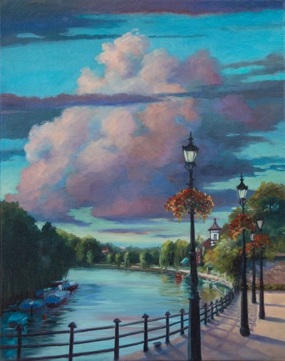 Twickenham Embankment by Unbekannt Unbekannt